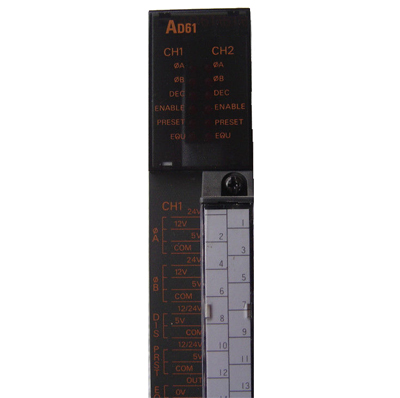 AD61 三菱A系列PLC高速計(jì)數(shù)器模塊 AD61價(jià)格 2通道 50kpps(1/2相) AD61現(xiàn)貨銷售
