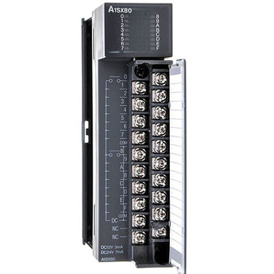 A1SX80 三菱A系列PLC 16點(diǎn)輸入模塊 A1SX80價(jià)格 DC電源