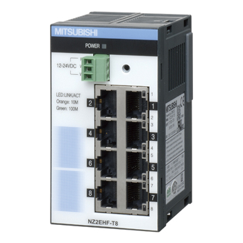 NZ2EHF-T8-CM 三菱HUB 10/100Mbps自動(dòng)識(shí)別 NZ2EHF-T8價(jià)格好 網(wǎng)絡(luò)擴(kuò)展站8端口